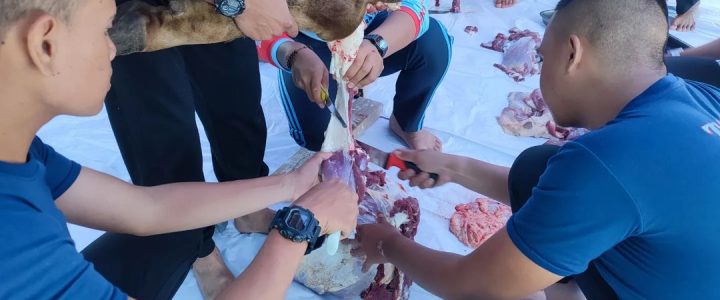 Pelaksanaan Sholat Idul Adha dan Penyembelihan Hewan Qurban di LPKA Kelas II Bandung