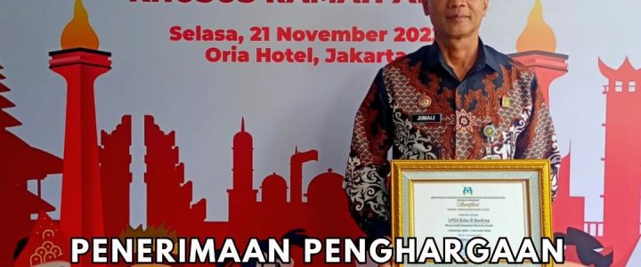 LPKA Bandung Raih Penghargaan Prestisius sebagai Lembaga Perlindungan Ramah Anak