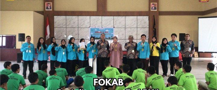 LPKA Bandung Membuka Forum Komunikasi Anak Kota Bandung (FOKAB)