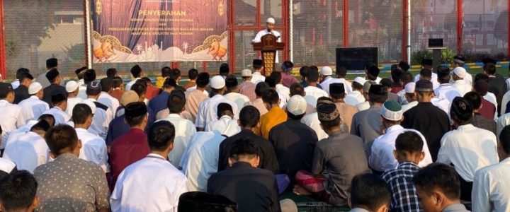 LPKA Bandung Meriahkan Hari Raya Idul Fitri dengan Shalat Idul Fitri dan Pemberian Remisi Khusus