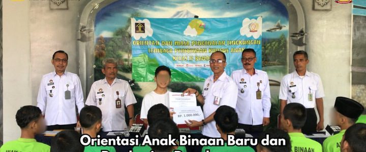 Orientasi bagi Anak Binaan Baru di LPKA Bandung: Mengenai Hak dan Kewajiban