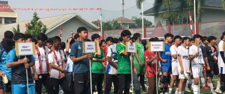 Turnamen Futsal Kakanwil Kemenkumham Jabar Cup 2024: SMAN 18 Bandung Raih Juara I, Sekolah Wiyata Mandiri LPKA Bandung Berhasil Raih Juara III