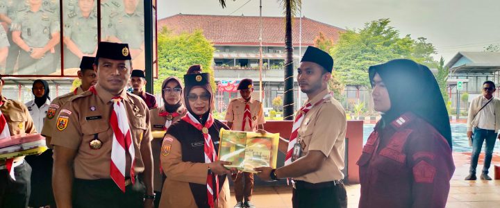 Semangat Anak Binaan LPKA Kelas II Bandung di Ajang Monev Kepramukaan se-Bandung Raya
