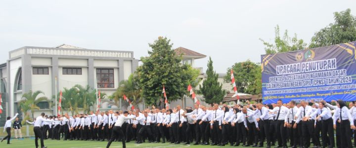 Penutupan Orientasi CPNS di Lingkungan Direktorat Jenderal Pemasyarakatan Jawa Barat T.A 2024-2025