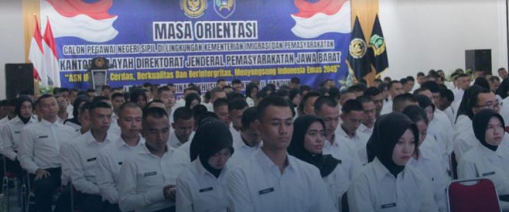 Pelaksanaan Orientasi CPNS di Lingkungan Direktorat Jenderal Pemasyarakatan Jawa Barat T.A 2024-2025