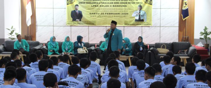 LPKA Bandung Gelar Sosialisasi Pengentasan Buta Aksara Al-Qur’an Bersama LPQQ Kota Bandung LPKA Bandung Gelar Sosialisasi Pengentasan Buta Aksara Al-Qur’an Bersama LPQQ Kota Bandung