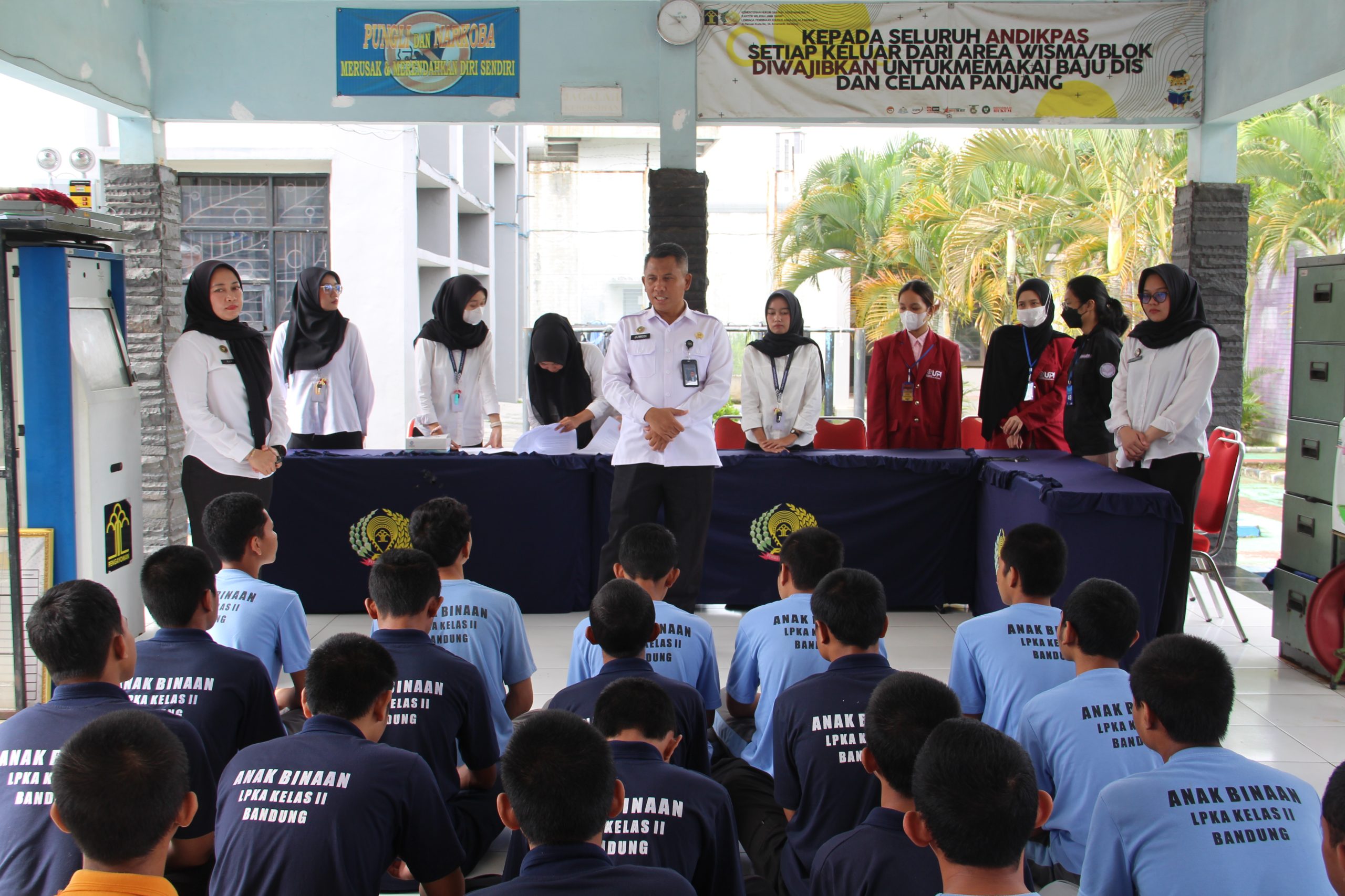 LPKA Bandung Laksanakan Tes Urine untuk Wujudkan Lingkungan Bersih dari Narkoba
