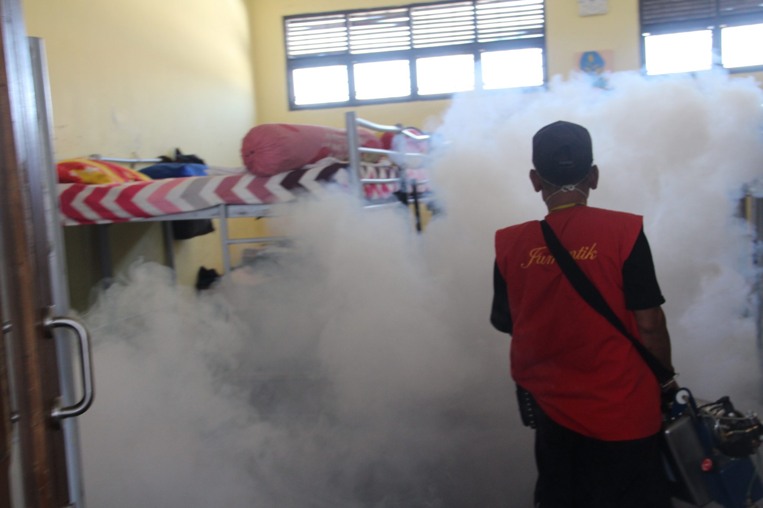 LPKA Kelas II Bandung Laksanakan Fogging Cegah Penyebaran Demam Berdarah Dengue
