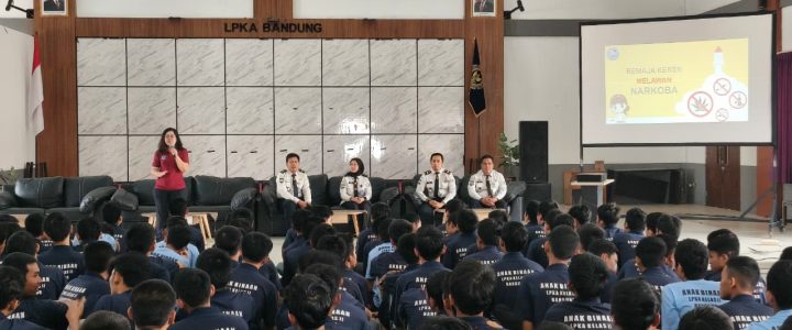 KIE Kesehatan dengan tema ” Remaja Keren Melawan Narkoba” & Tes Urin Narkoba Dalam Rangka Memperingati Hari Anti Narkotika Internasional (HANI) Tahun 2026 Di LPKA Kelas II Bandung. KIE Kesehatan dengan tema ” Remaja Keren Melawan Narkoba” & Tes Urin Narkoba Dalam Rangka Memperingati Hari Anti Narkotika Internasional (HANI) Tahun 2026 Di LPKA Kelas II Bandung.