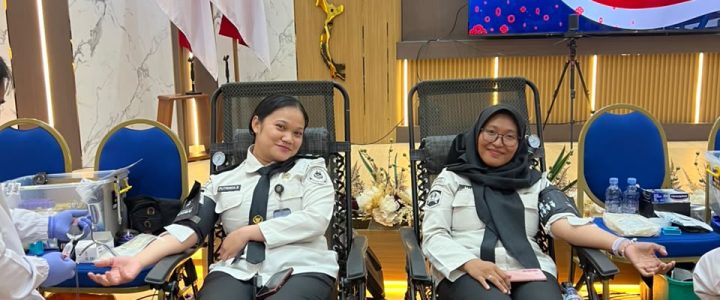 Semarak HUT ke-81 RI, Pegawai LPKA Kelas II Bandung Gelar Donor Darah Semarak HUT ke-81 RI, Pegawai LPKA Kelas II Bandung Gelar Donor Darah