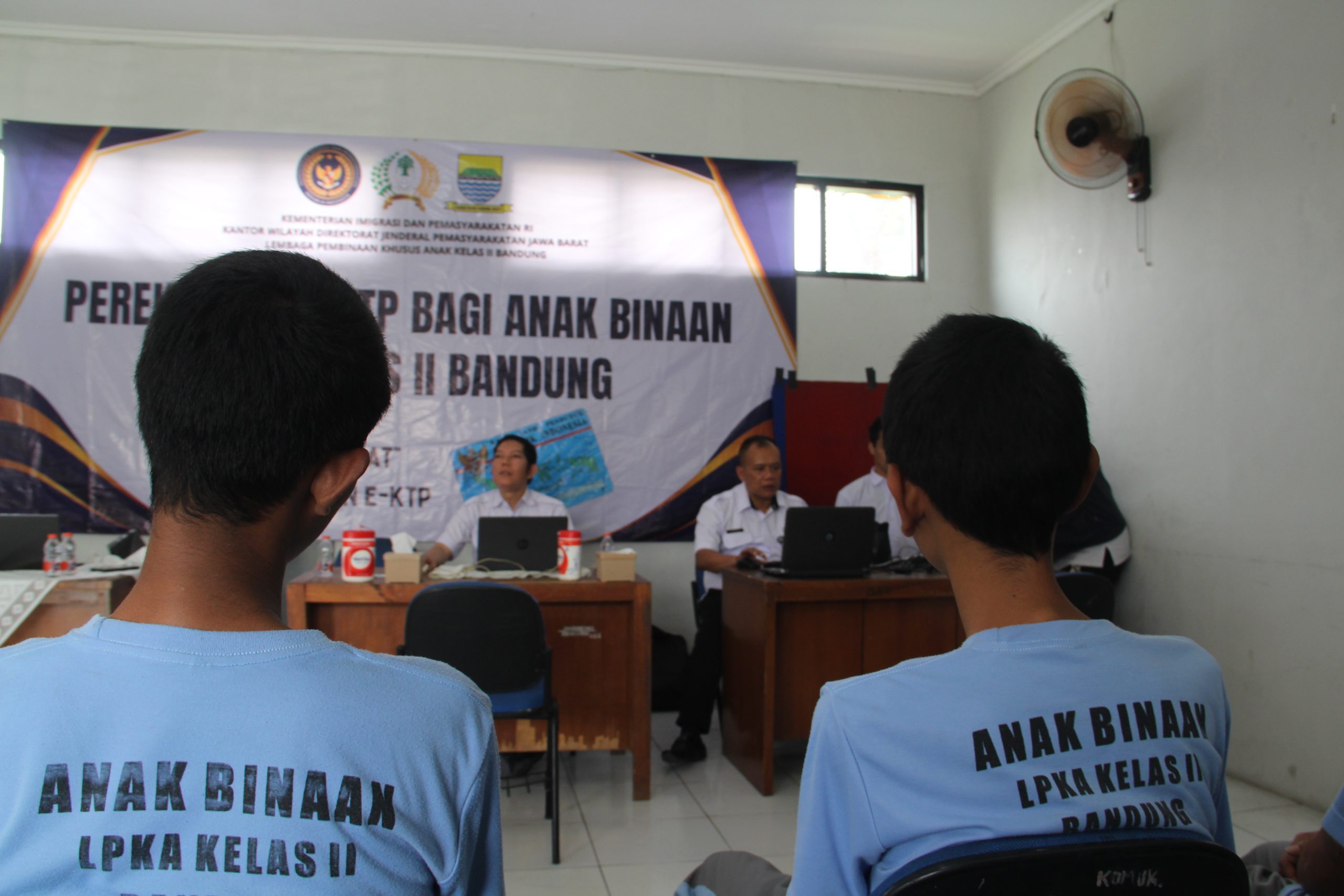 Pastikan Hak Administrasi Terpenuhi, LPKA Bandung Fasilitasi Perekaman E-KTP Bagi Anak Binaan