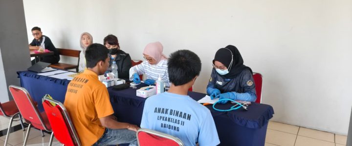 LPKA Kelas II Bandung Gelar Cek Kesehatan Gratis bagi Petugas, Anak Binaan, dan Keluarga Anak Binaan LPKA Kelas II Bandung Gelar Cek Kesehatan Gratis bagi Petugas, Anak Binaan, dan Keluarga Anak Binaan